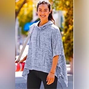 Athleta| Blissful Poncho Tech Oversized Yoga Cape M